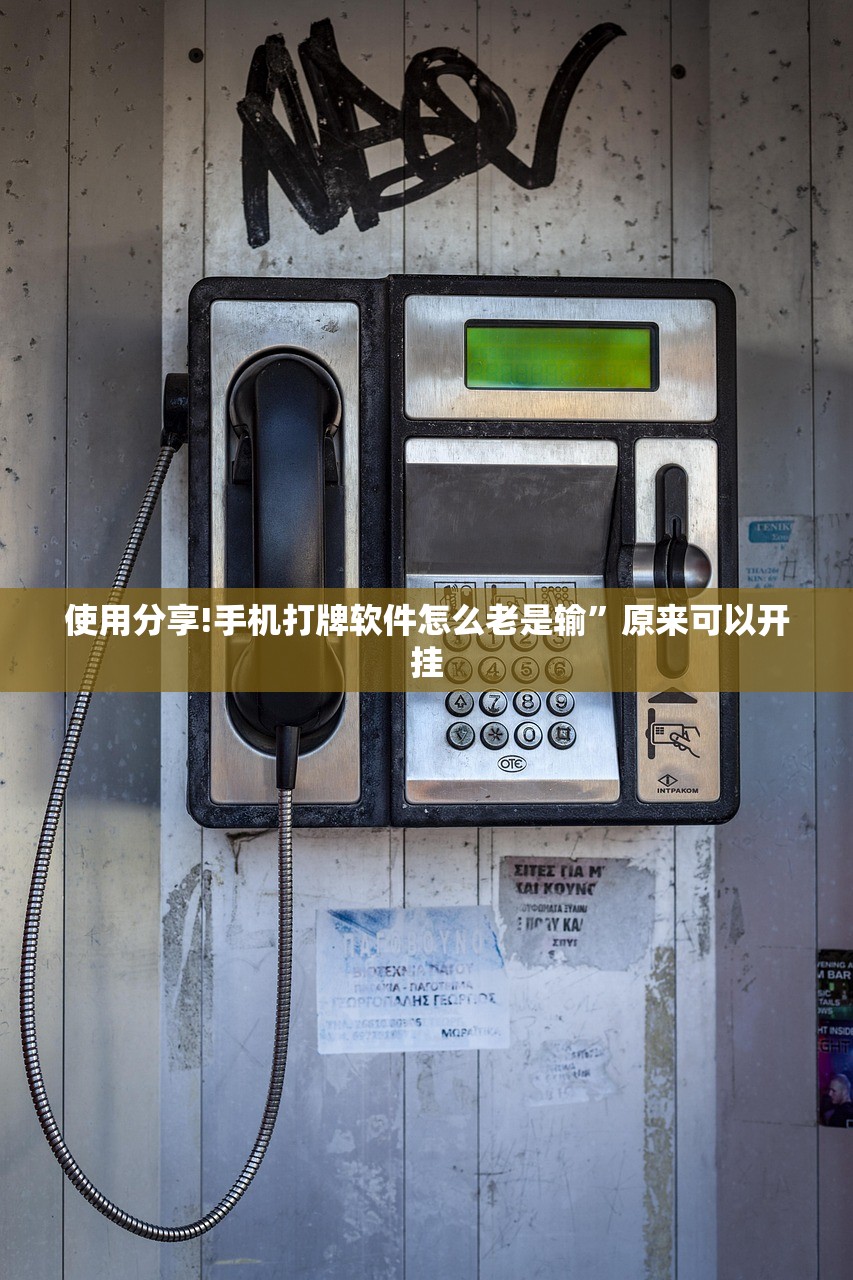 使用分享!手机打牌软件怎么老是输”原来可以开挂