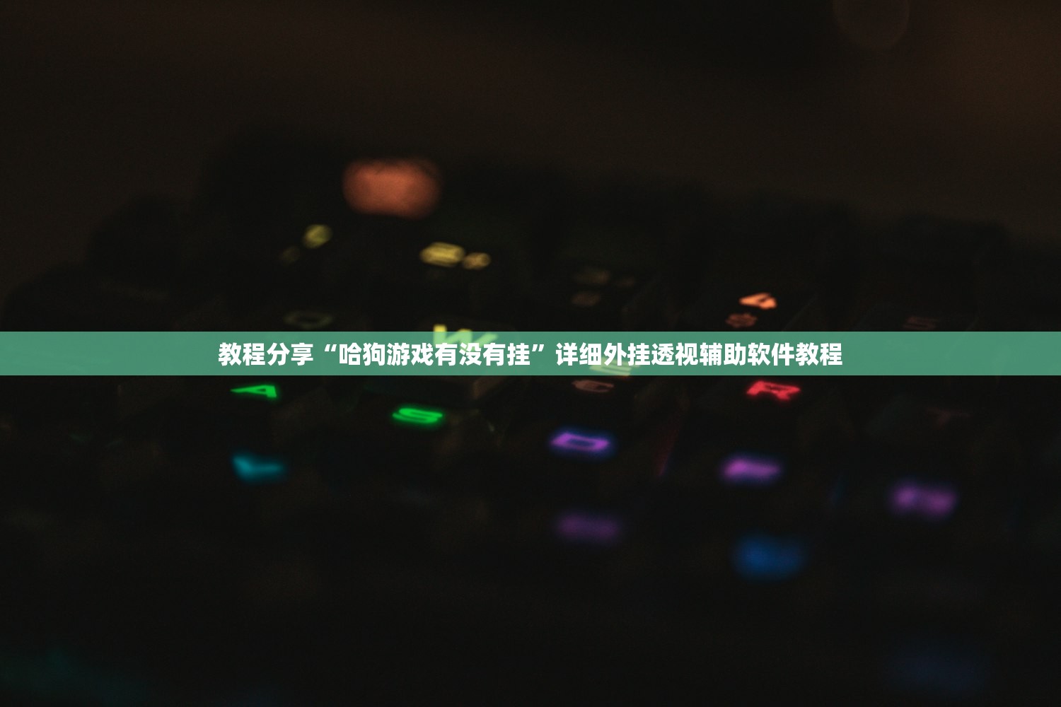 教程分享“哈狗游戏有没有挂”详细外挂透视辅助软件教程