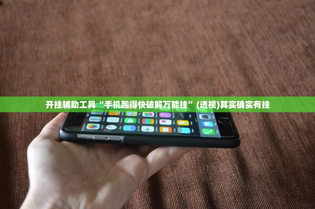 开挂辅助工具“手机跑得快破解万能挂”(透视)其实确实有挂